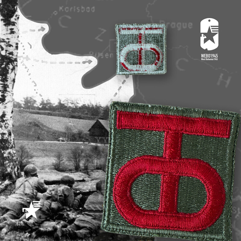 Originální nášivka US 90. pěší divize